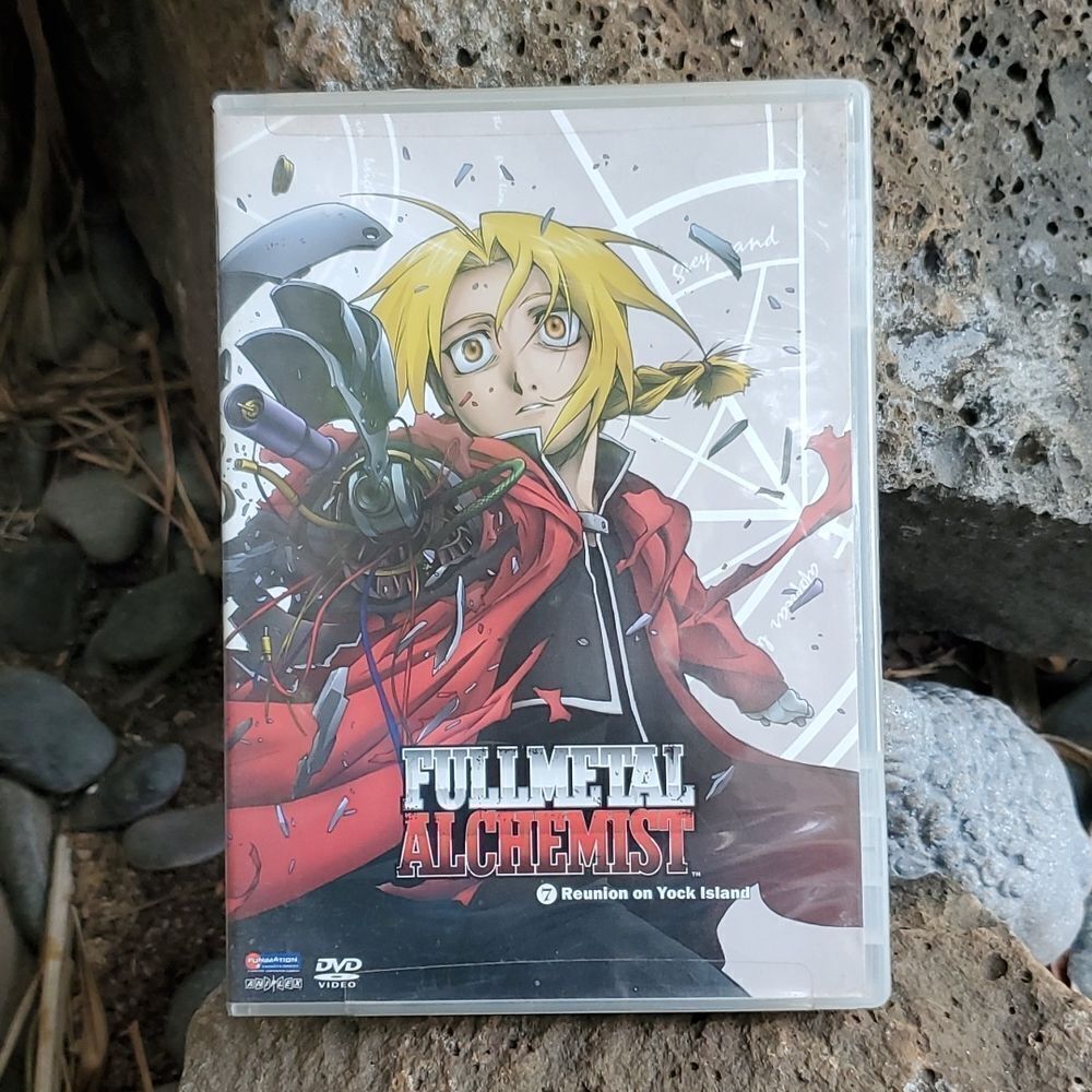 Fullmetal Alchemist Manga Vol. 7 Reunion on Yock Island 2004 DVD Booklet